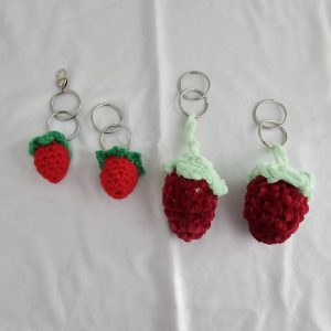 Strawberry Keychain