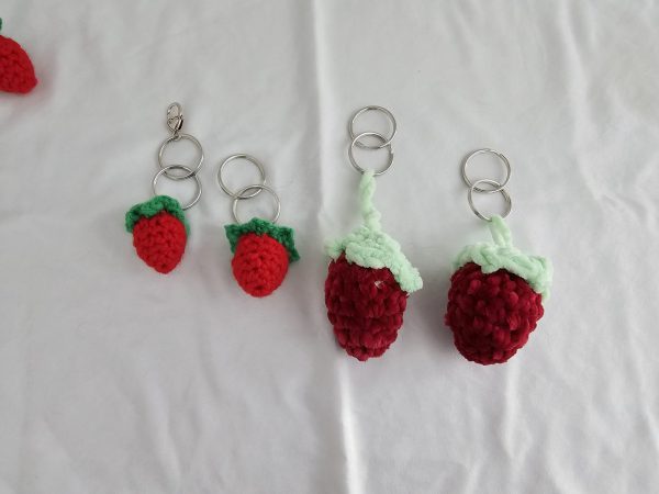 Strawberry Keychain