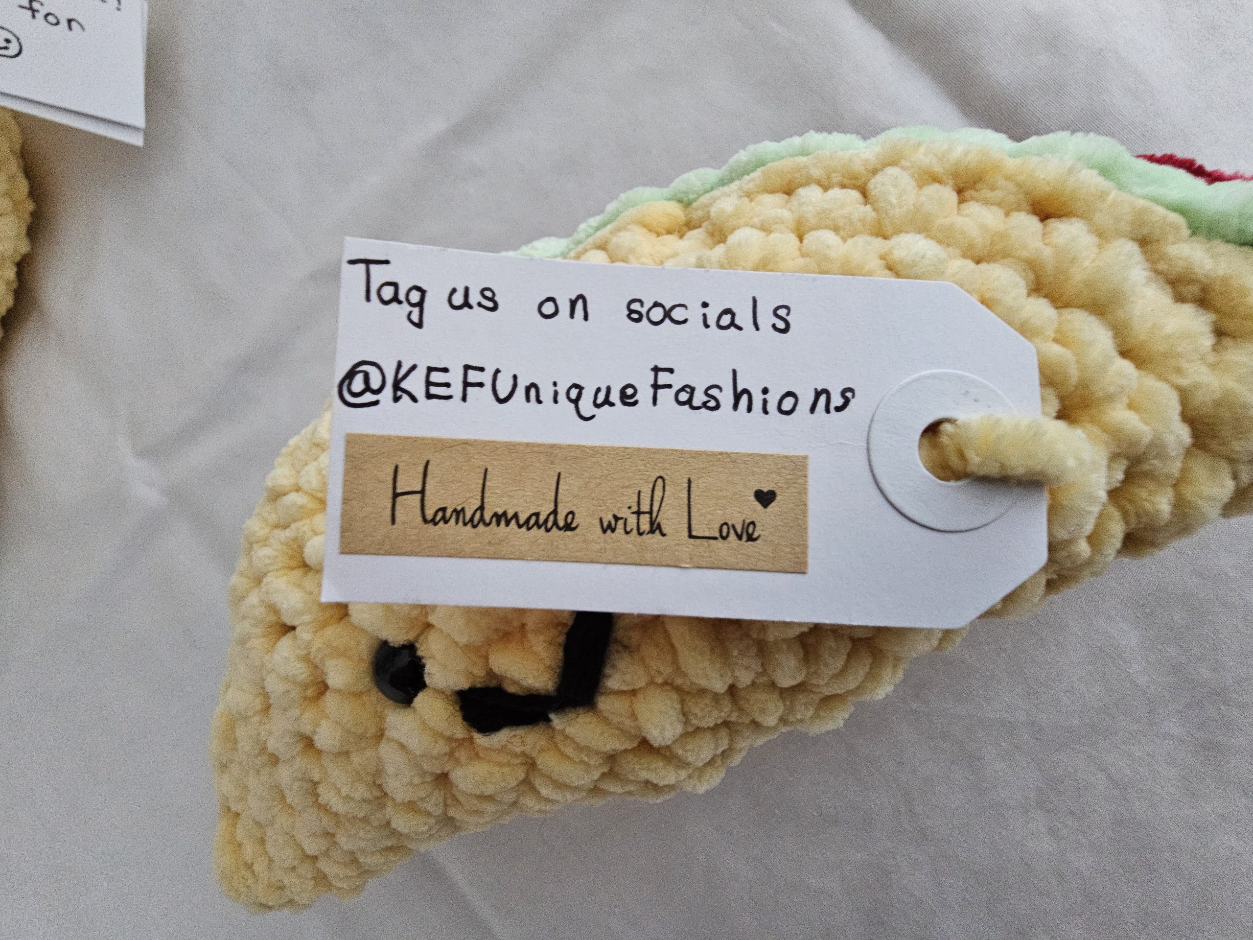 Hug-A-Taco: Crocheted Emotional Support Taco - Image 4